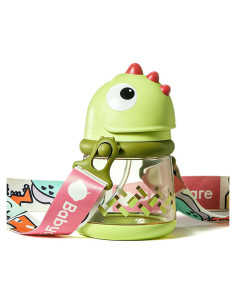 Taza de Sorbete Antiderrame bc babycare 300ml Verde para Bebés