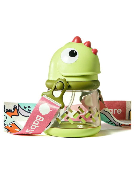 Taza de Sorbete Antiderrame bc babycare 300ml Verde para Bebés