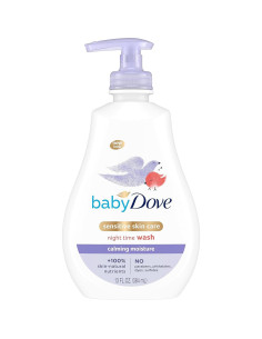 Baby Dove Jabón Hipoalergénico Hidratación Calmante 368.5g 2