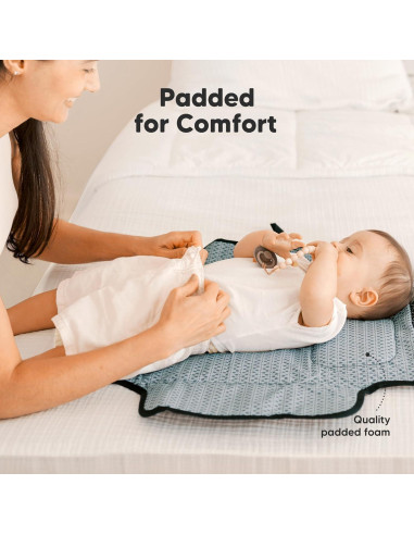 Almohadilla de Cambio de Pañales KeaBabies Grande Impermeable