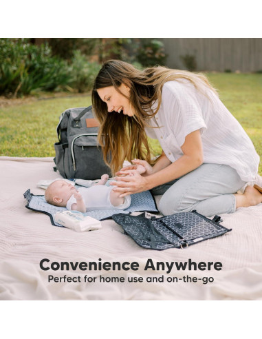 Almohadilla de Cambio de Pañales KeaBabies Grande Impermeable