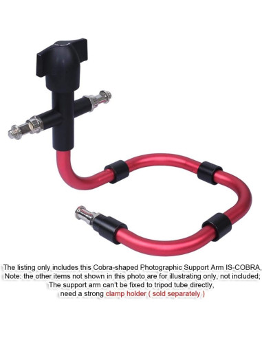 Soporte Fotográfico Articulado iShoot IS-COBRA 3-5kg Aluminio