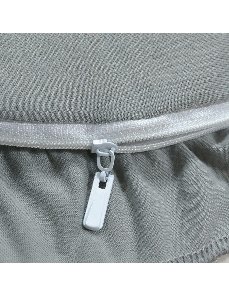 Alfombra de Juego Redonda ABREEZE Algodón 1.0m Gris Claro Alfombra de Juego Redonda ABREEZE Algodón 1.0m Gris Claro