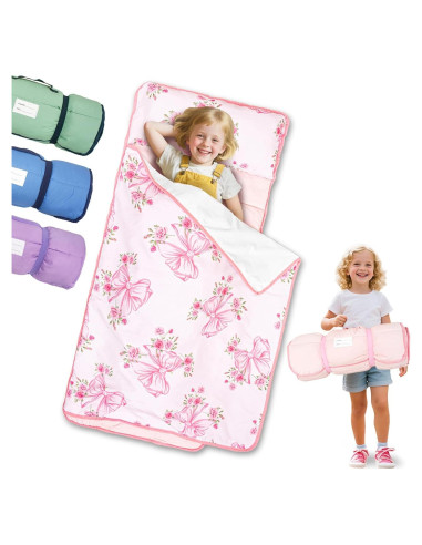 Colchoneta Ligera PRIMLECT para Niños 129.5x55.9cm con Almohada