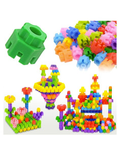 Juego de Aprendizaje KASHIAOTE 300 Pcs Construcción STEM 3+
