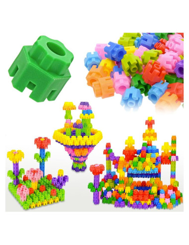 Juego de Aprendizaje KASHIAOTE 300 Pcs Construcción STEM 3+