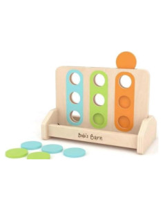 Juguete Educativo Coin Drop de Madera Bub's Barn 25.4x15.2cm