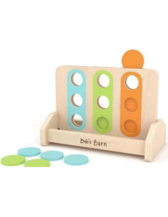 Juguete Educativo Coin Drop de Madera Bub's Barn 25.4x15.2cm 2