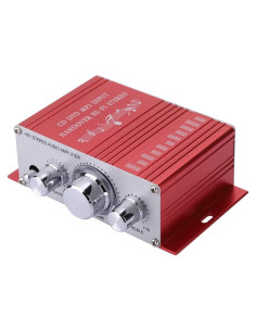 Amplificador Estéreo Digital Pomya 20W 12V para Hogar y Coche