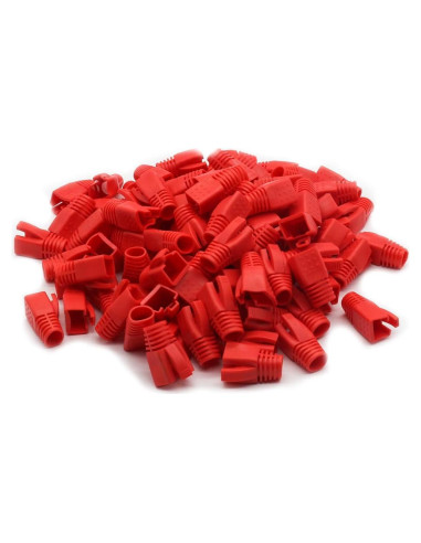 Bota de Alivio de Tensión RJ45 WQAPVHBG para Cables CAT6 a CAT8 - Paquete de 100