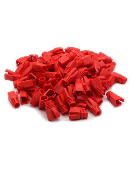 Bota de Alivio de Tensión RJ45 WQAPVHBG para Cables CAT6 a CAT8 - Paquete de 100