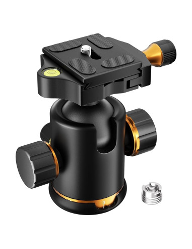 Cabezal de Bola EMART 36mm con Placa Arca 1/4'' - Carga 15kg