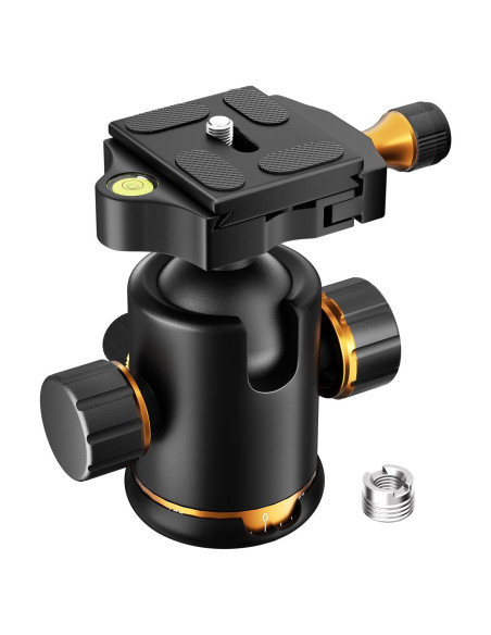 Cabezal de Bola EMART 36mm con Placa Arca 1/4'' - Carga 15kg