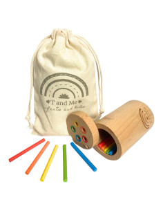 Palitos de Inserción Montessori T y Yo - Juguete Educativo 1-3 Años