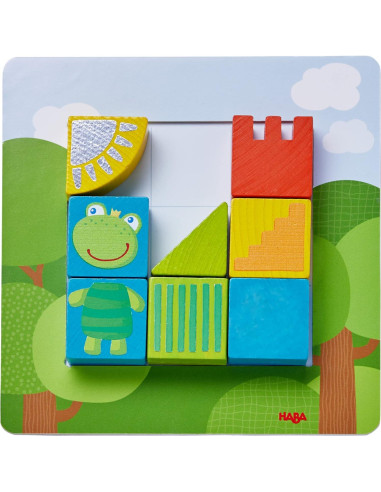 Rompecabezas de Madera HABA Animales 18 Piezas 2-4 Años