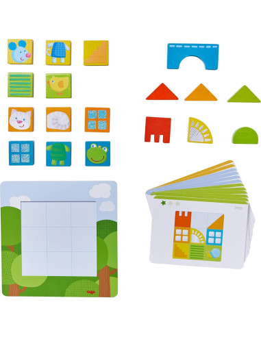 Rompecabezas de Madera HABA Animales 18 Piezas 2-4 Años