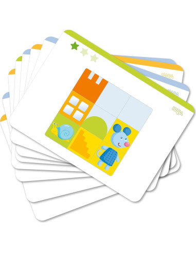 Rompecabezas de Madera HABA Animales 18 Piezas 2-4 Años