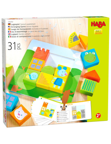 Rompecabezas de Madera HABA Animales 18 Piezas 2-4 Años