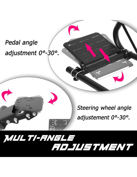Soporte de Volante Anman Pro para Logitech y Thrustmaster