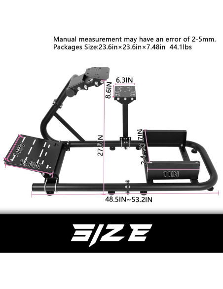 Soporte de Volante Anman Pro para Logitech y Thrustmaster