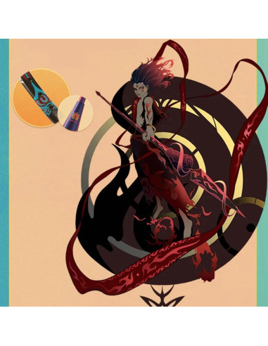 Raqueta de Bádminton Kawasaki Nezha 35 Verde 77g Alta Tensión