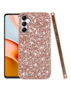 Funda a Prueba de Golpes Rosa para Samsung A54 5G - Anlalish