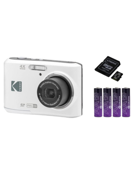 Cámara Digital Kodak PIXPRO FZ45 Zoom 20MP + Tarjeta 32GB + Baterías AA Cámara Digital Kodak PIXPRO FZ45 Zoom 20MP + Tarjeta 32GB + Baterías AA