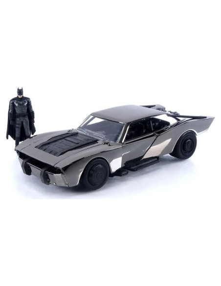 Jada Toys Batmobile 1:24 Diecast con Figura de Batman Jada Toys Batmobile 1:24 Diecast con Figura de Batman
