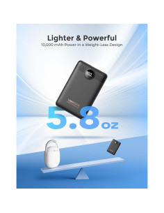 Cargador Portátil VEEKTOMX 10000mAh Carga Rápida 22.5W 2