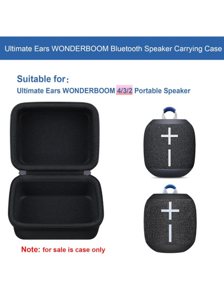 Funda de Transporte Elonbo para Altavoz Bluetooth WONDERBOOM 4/3/2