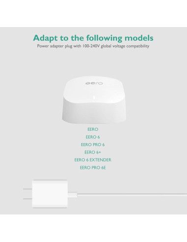 Cargador Lnauy 30W Compatible con Routers eero 6 Pro