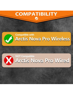 Almohadillas de Repuesto TRANSTEK para Auriculares Arctis Nova Pro 2