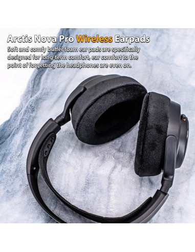 Almohadillas de Repuesto TRANSTEK para Auriculares Arctis Nova Pro