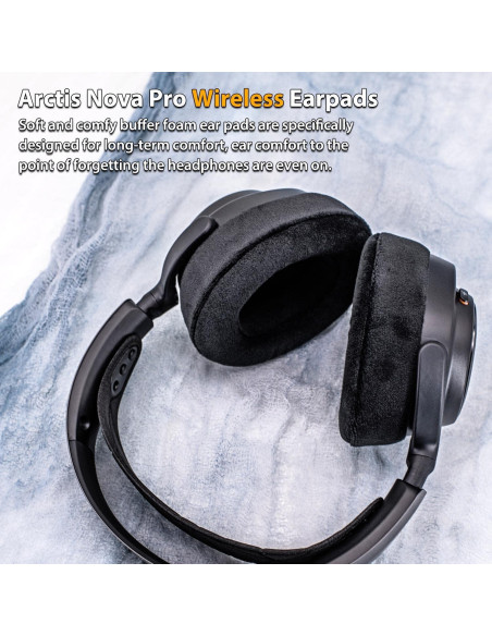 Almohadillas de Repuesto TRANSTEK para Auriculares Arctis Nova Pro
