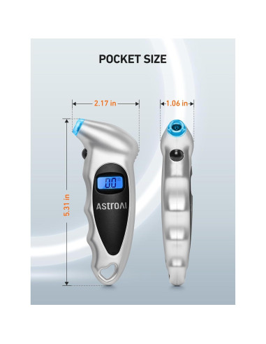 Arrancador de Batería y Manómetro Digital AstroAI S8