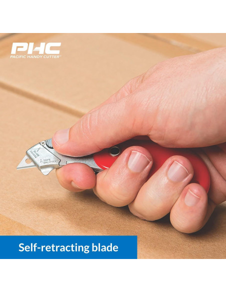Cortador de Seguridad de Bolsillo PSC2 Pacific Handy Cutter - Caja de 12