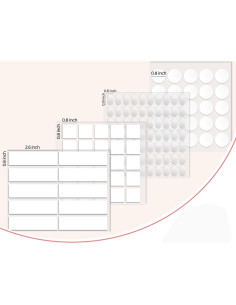 Cinta Nano Doble Cara Fengnuo 360pcs Multi-Forma 2.03cm 2