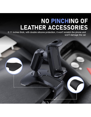 Soporte para Teléfono Móvil Titgoes Ajustable Negro Universal