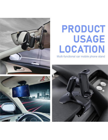 Soporte para Teléfono Móvil Titgoes Ajustable Negro Universal