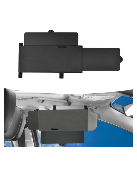 Extensor de Visera Solar para Auto Getfay 30.99x14.99cm Negro