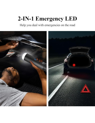 Aspiradora de Mano Inalámbrica Minthouz L011W-2 17000Pa 120W