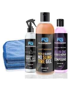 Kit de Limpieza para Autos Flowgenix Grand Slam 3-Pack
