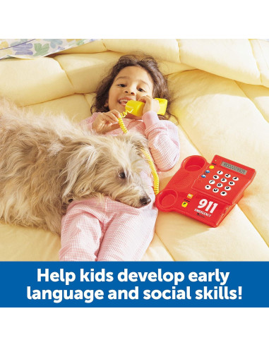 Teléfono Educativo Learning Resources - Juguete 30.48 cm
