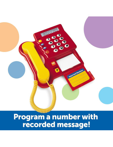 Teléfono Educativo Learning Resources - Juguete 30.48 cm