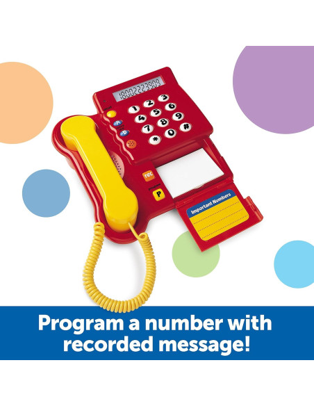Teléfono Educativo Learning Resources - Juguete 30.48 cm