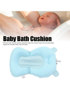 Cojín de Asiento para Baño de Bebé Luqeeg, Antideslizante 2