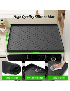 Alfombrilla de Silicona EWX 50x50cm Antideslizante para Electrodomésticos 2