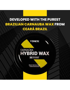 Cera Híbrida de Carnauba Vonixx 240g - Brillo y Protección 2