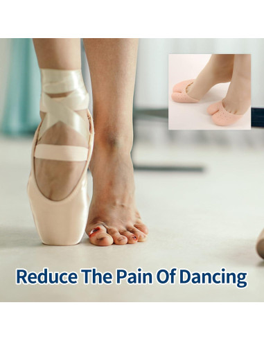 2 Pares Protectores de Dedos de Gel Silicona JEVRKAPZ