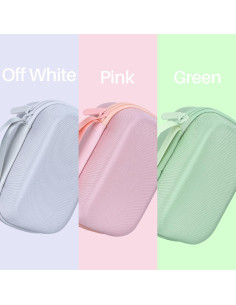 Funda de Almacenamiento Lebakort para Impresora Fujifilm Instax Mini Link 3 2 1 - Blanca Arcilla 2